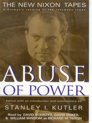cover image of Abuse of Power